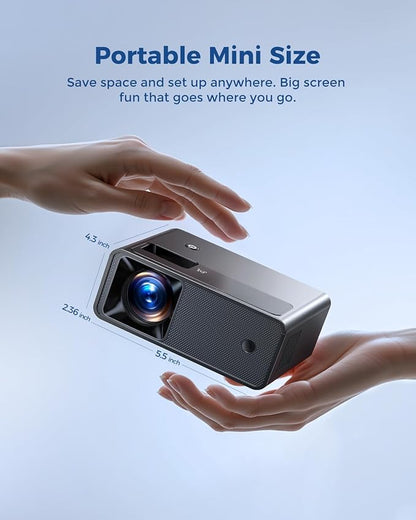 CiBest Mini Projector, Upgraded Full HD 1080P Support Video Projector, Portable - Image 5