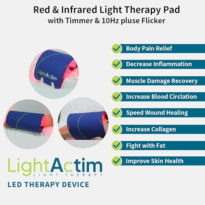 2 Modes Light Pad Skin Care Treatment Device, Facial Wrinkles - Image 5