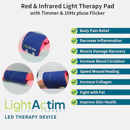 2 Modes Light Pad Skin Care Treatment Device, Facial Wrinkles - Image 5