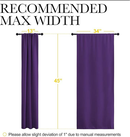 NICETOWN Kitchen Curtains Blackout Drapes & Curtains, Energy Smart Window - Image 7