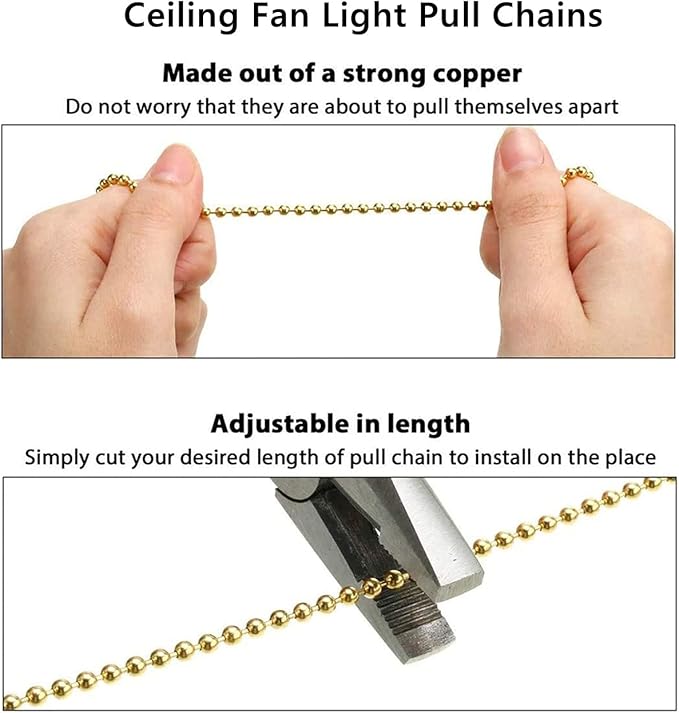Ceiling Fan Pull Chain Set - Image 4