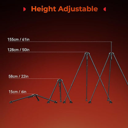 SmallRig x Potato Jet Tribex Hydraulic Carbon II Tripod Fast Extend Camera - Image 4