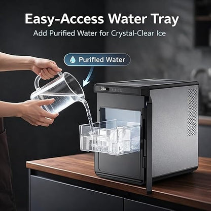ADT Craft Cube ICE Maker Ice Maker 4x4 ice Cube 26 lb/24H Portable Ice Maker - Image 3