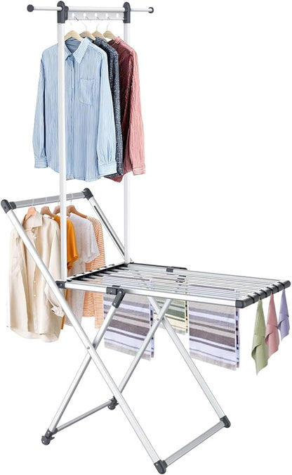 Unkqan Clothes Drying Rack, Foldable Laundry Rack by Unknown