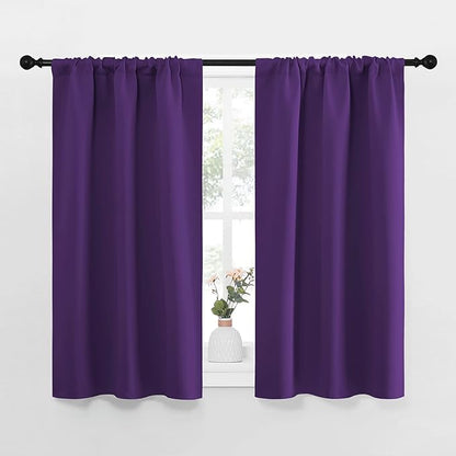 NICETOWN Kitchen Curtains Blackout Drapes & Curtains, Energy Smart Window by NICETOWN