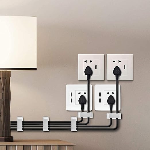 SOULWIT® 50 x Self-Adhesive Cable Management Clips - Image 5