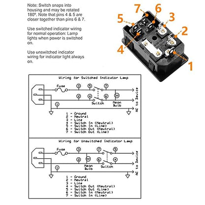 Ganasome 2 Sets IEC320 C14 Inlet Module Power Socket - Image 5
