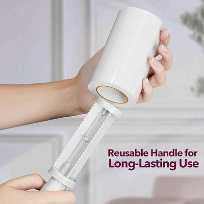 Lint Rollers for Pet Hair Extra Sticky, 550 Sheets Mega Value Set Lint Roller - Image 2