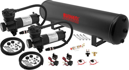 vixen air 12v air suspension kit with 200 shown in use