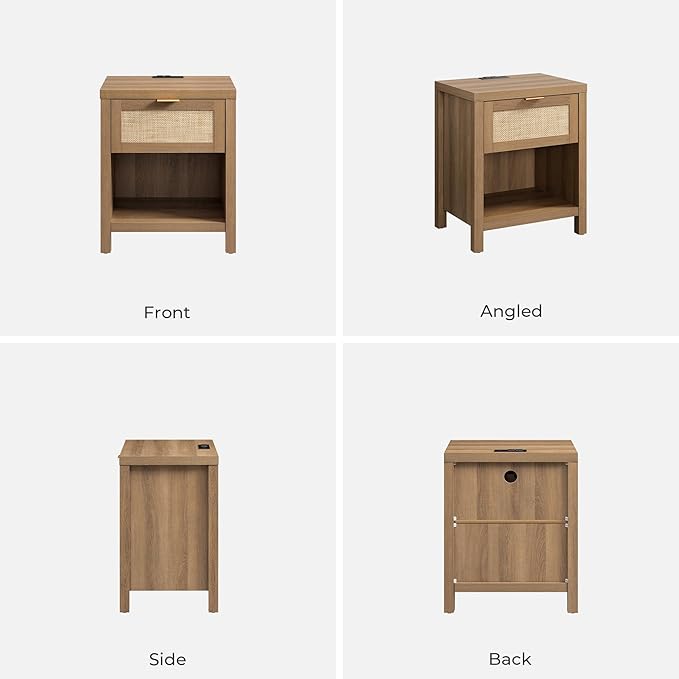 SICOTAS Rattan Night Stand - Image 8
