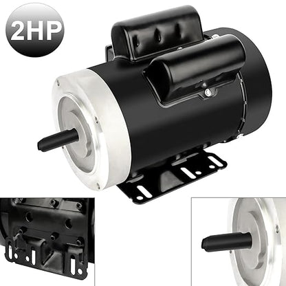2HP Electric Motor 3450 RPM General Purpose Single Phase Motor 56C Frame - Image 4