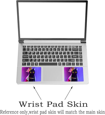 Laptop Skin Sticker Decal, Decorative Waterproof Removable, Cat Princess - Image 4