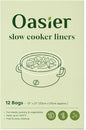 Slow Cooker Liners, Disposable Oval Large Size 13" x 21", Fits 3-8 Quart Pot by Unknown