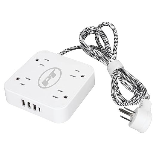 Performance Tool W2266 8-in-1 Power Strip by PerformanceTool