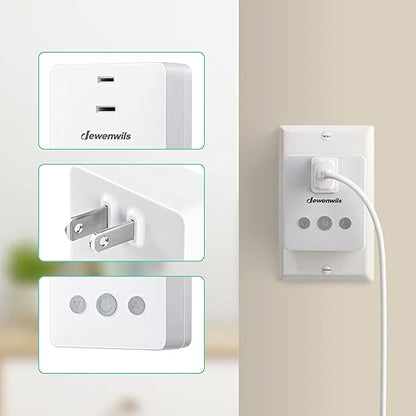 DEWENWILS Plug-in Lamp Dimmer Switch, Wireless Remote Dimmer Plug - Image 4