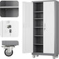 Metal Garage Storage Cabinet by REEMOON