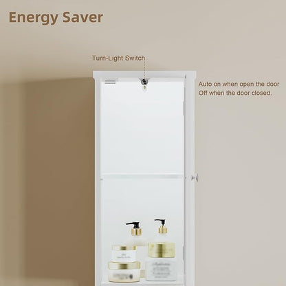 ChooChoo Tall Bathroom Storage Cabinet - Image 5