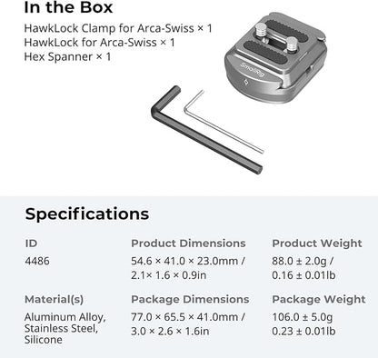 SmallRig HawkLock H38 Quick Release Mount Plate - Image 8