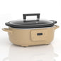 6 Quart Programmable Slow Cooker Removable Healthy Nonstick Pot by INDY+VAC
