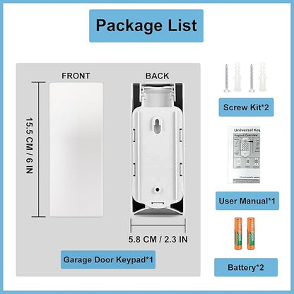 for Genie Garage Door Opener Keypad Replacement, - Image 7