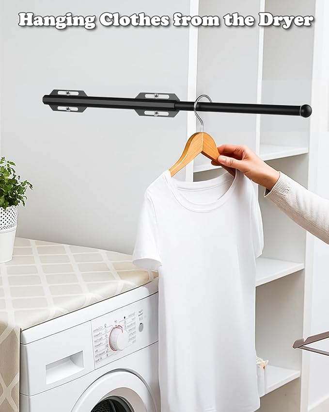 Valet Rod for Closet Pull Out, Standard Retractable closet rod organization rack - Image 7
