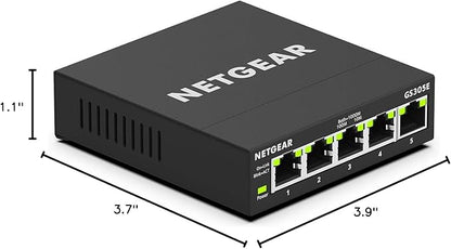 NETGEAR 5-Port Gigabit Ethernet Easy Smart Managed Essentials Switch - Image 5