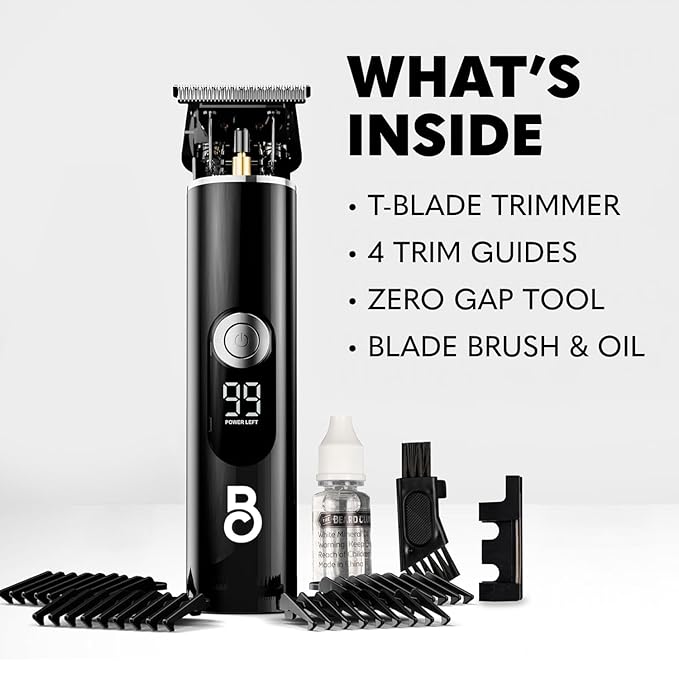 The Beard Club Professional T-Blade Beard Trimmer - Image 8