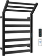 Towel Warmer Rack with WiFi, 6 Bars Large Towel Racks with Temperature & Timing by AQUATREND