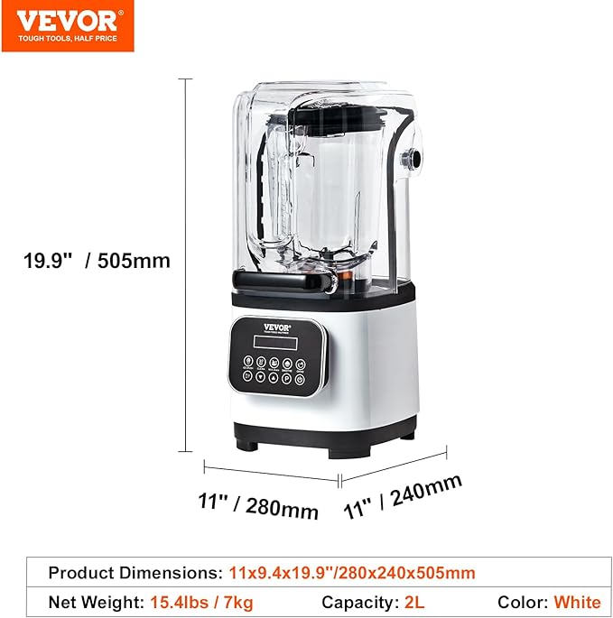 VEVOR Commercial Countertop Blenders - Image 7