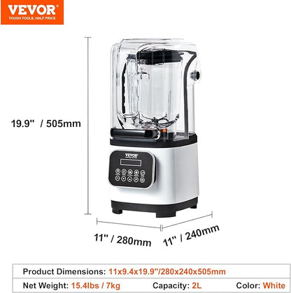 VEVOR Commercial Countertop Blenders - Image 7