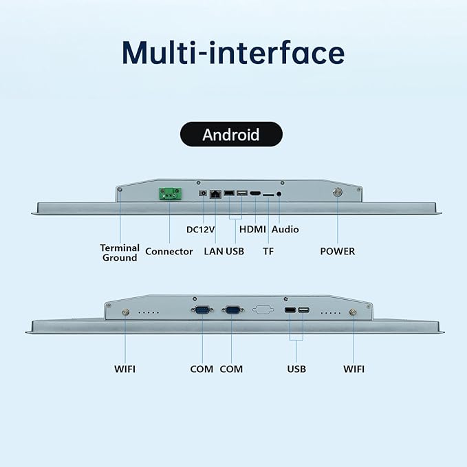 21.5-Inch Touchscreen Monitor, Ratio 16:9 Embedded Industiral Touch Screen - Image 6