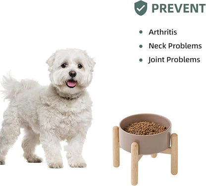 Ceramic 6.1inch Raised Dog Bowl - Image 4