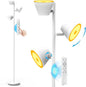 Pesken White 42W Tree Floor Lamp, Super Bright LED Standing Lamp by Pesken