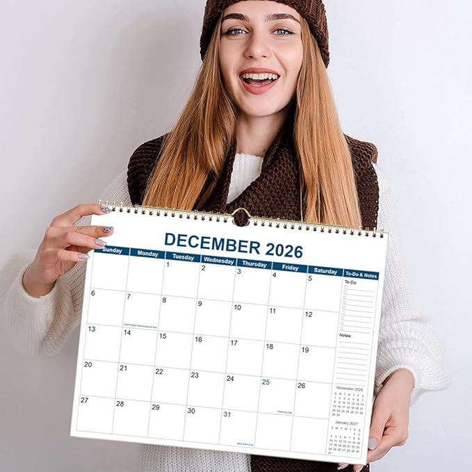 Calendar 2026 - Wall Calendar from January 2026 to December 2026, 2026 Wall - Image 7
