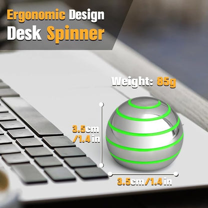 Kinetic Spinning Desk Toy Glow in The Dark - Image 2