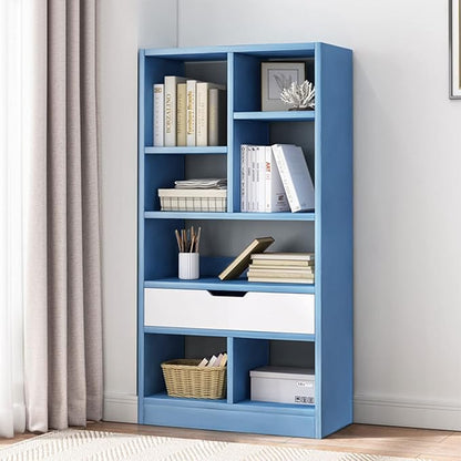 IOTXY Wooden Open Shelf Bookcase - Image 2