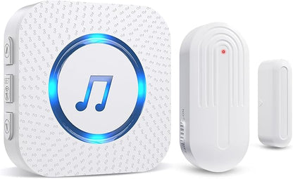 Door Chime, Wireless Door Open Alarm-SANJIE Door Entry Chime by SANJIEGuardSecurity