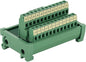 ANMBEST 2 in 12 Out Terminal Blocks Module, 25A DIN Rail and Panel Mounting by ANMBEST