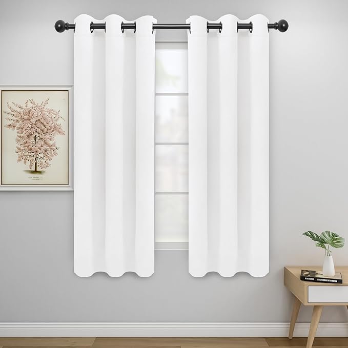 Easy-Going Curtains for Bedroom, Solid Thermal Insulated Grommet and Noise by Easy-Going