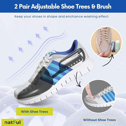2-Pack Shoe Washing Machine Bag – Reusable Shoe Washing Bag - Image 7