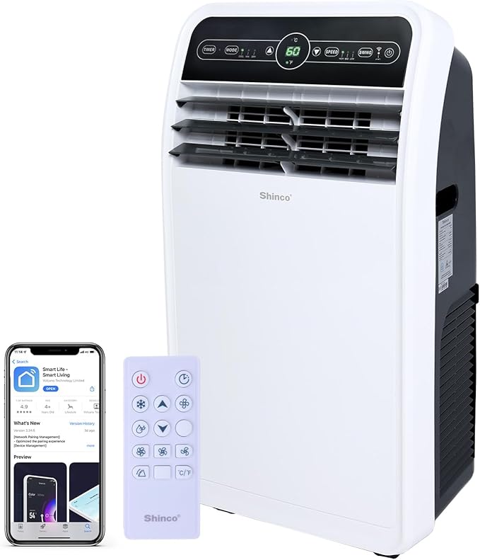 Shinco 12, 000 BTU Portable Air Conditioner by ShincoAirConditionerDehumidifier