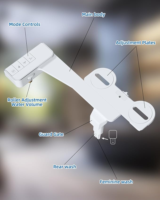 Hibbent 2 Pack Bidet Attachment - Image 5