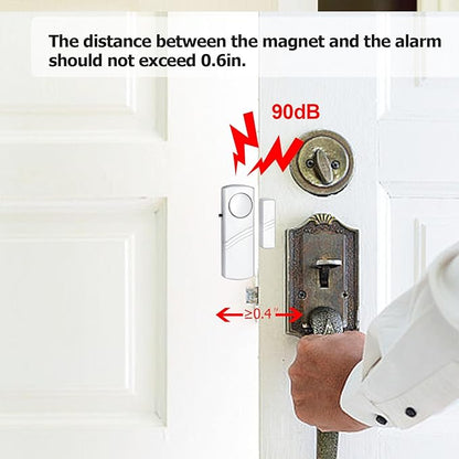 Security Door Window Alarm, Wireless Sensor Door Window Burglar Alarm, Door - Image 3