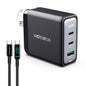 WOTOBEUS USB C GaN Wall Charger Block by WOTOBEUS
