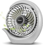 Viniper Portable Rechargeable Fan, Small Desk Fan : 3 Speeds & about 8-24 Hours by ViniperUSA