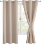 Hiasan Blackout Curtains for Bedroom, 42 x 63 Inches Length by Hiasan