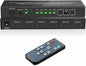 iArkPower 5 in 1 Out 4K@60Hz HDMI Switch Audio Extractor by iArkPower
