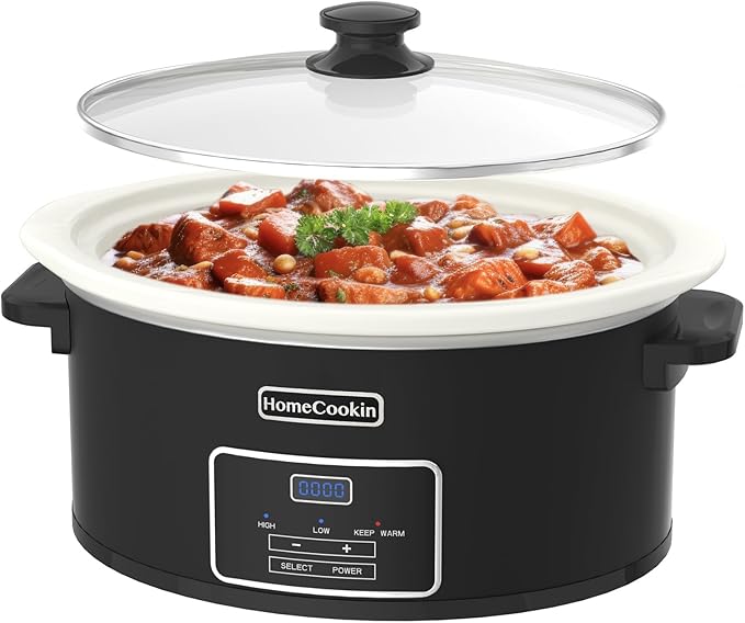 HOMECOOKIN 8-Quart Programmable Slow Cooker by HOMECOOKIN