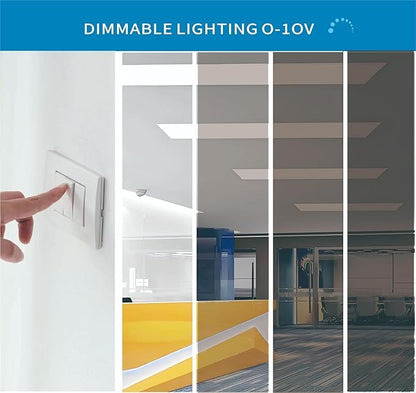 2x4 FT LED Light Flat Panel, 5 CCT 3K | 3.5K | 4K | 5K | 6.5K, Dimmable - Image 5