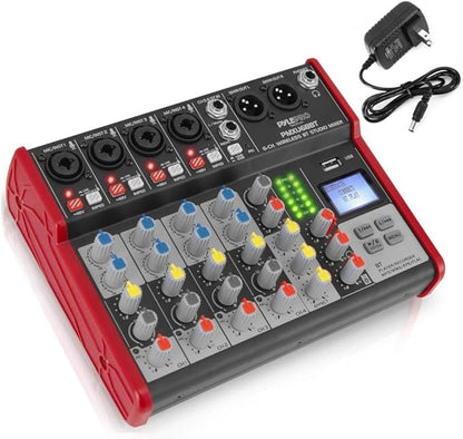 PYLE Studio Audio Sound Mixer Board by PyleUSA